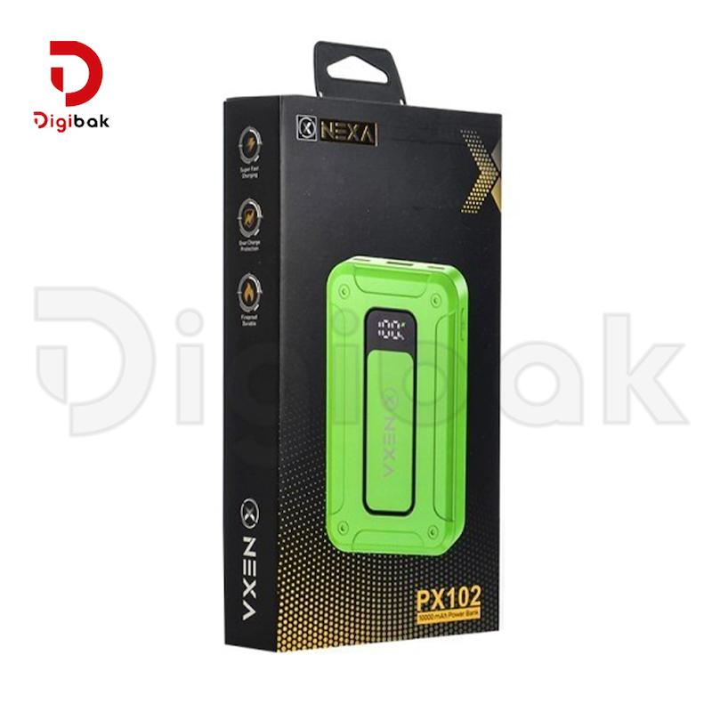 پاوربانک NEXA مدل PX102 ظرفیت 10000 میلی‌آمپر ساعت