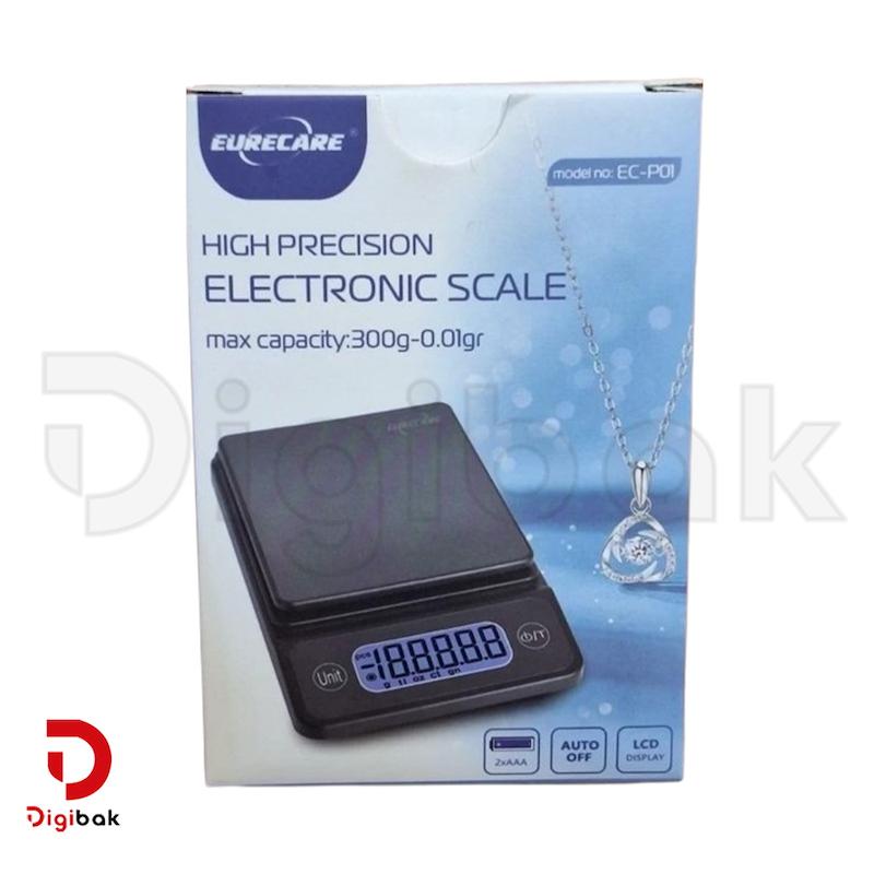 ترازو مثقالی دیجیتال 300 گرمی EURECARE مدل EC-P01