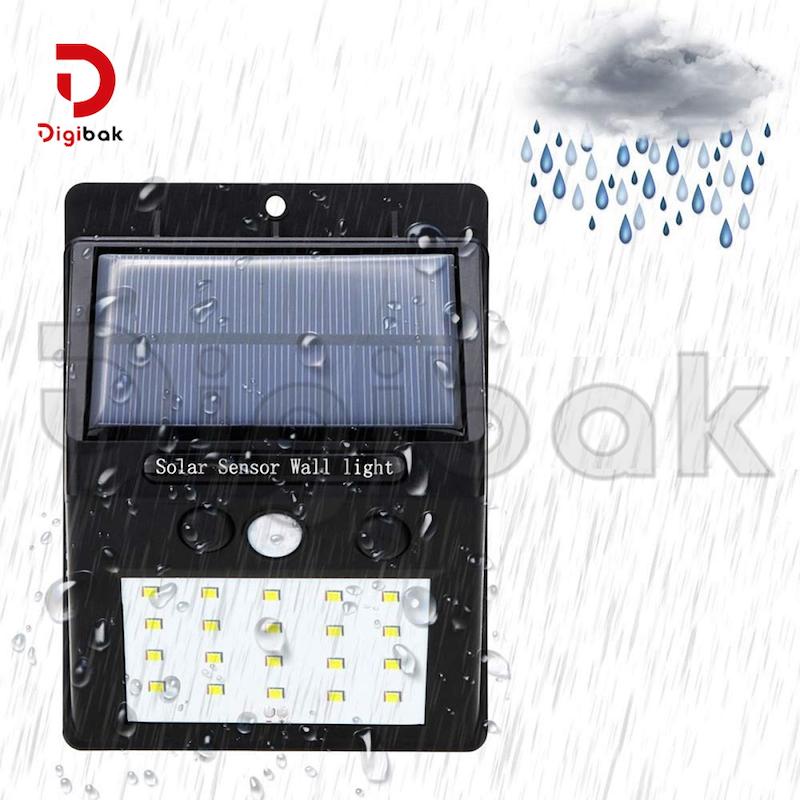 چراغ دیوارکوب خورشیدی HGDUE مدل HG-20 LED
