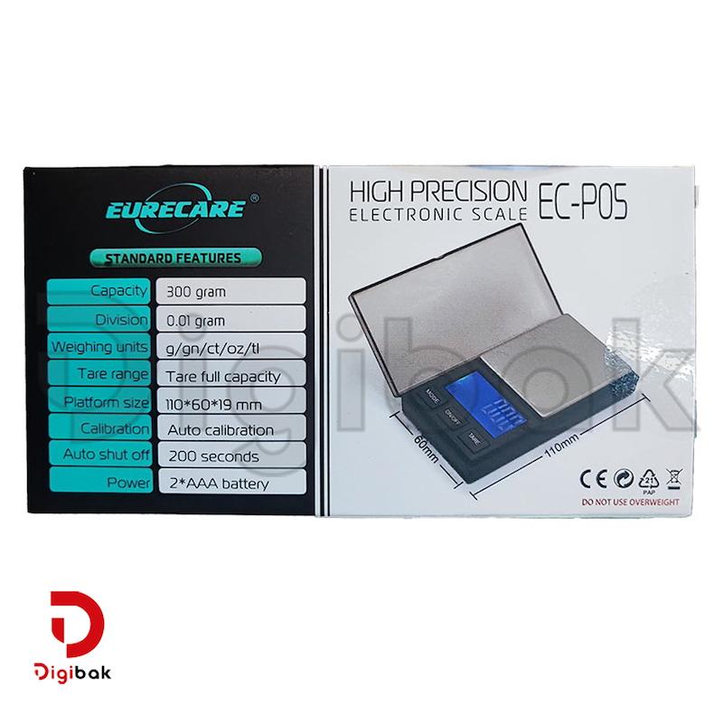 ترازو مثقالی دیجیتال 300 گرمی EURECARE مدل EC-P05