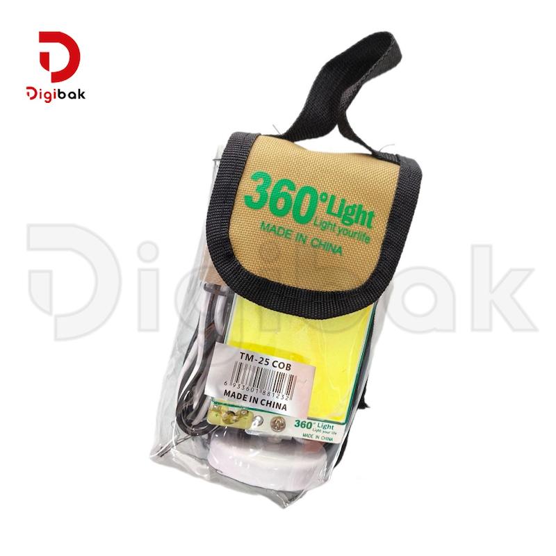 چراغ کمپینگ مینی 360Light مدل TM-25 COB با استند آهنربایی
