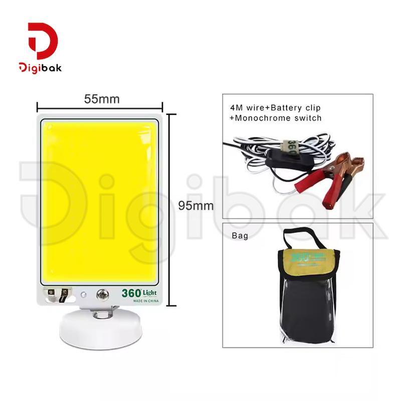 چراغ کمپینگ مینی 360Light مدل TM-25 COB با استند آهنربایی
