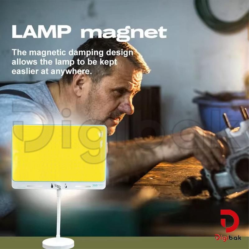 چراغ کمپینگ 360Light مدل TM-03 COB با استند آهنربایی