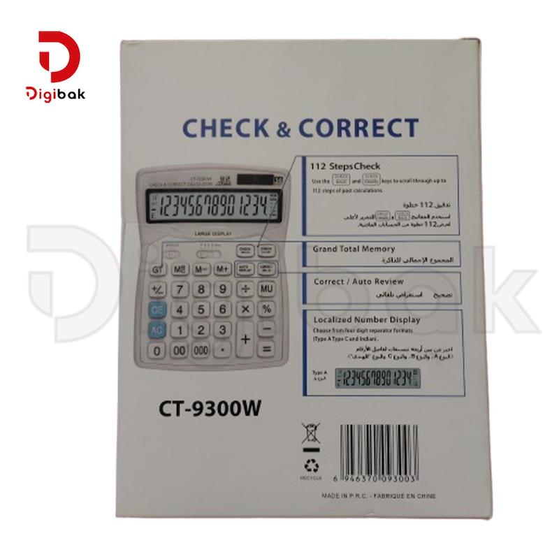 ماشین حساب مدل CT-9300W