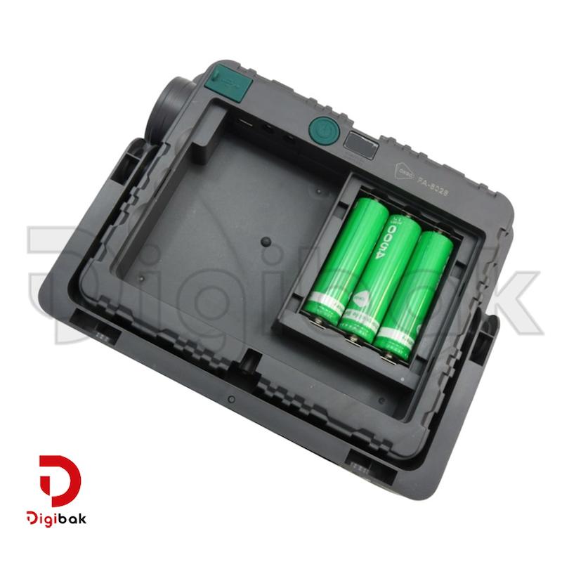پروژکتور شارژی خورشیدی OKGO 100W مدل FA-8028