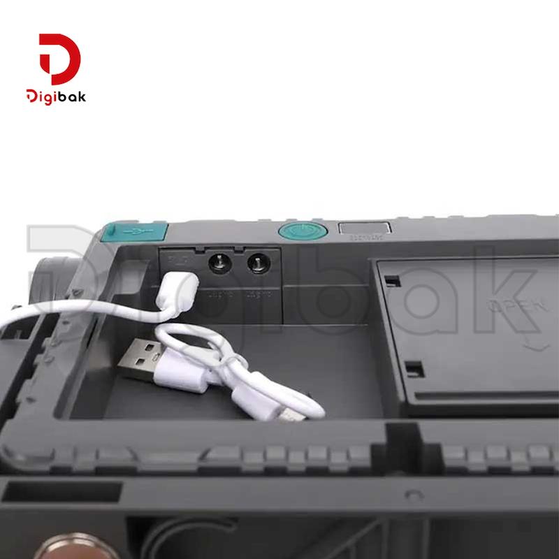 پروژکتور شارژی خورشیدی OKGO 100W مدل FA-8028