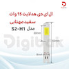 ال ای دی هدلایت 15 وات سفید مهتابی S2-H1