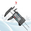 کولیس دیجیتال پلاستیکی 150mm