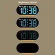 ساعت رومیزی دیجیتال چندکاره LED با نمایشگر دما و تقویم مدل GH-8035