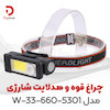 چراغ قوه و هدلایت شارژی W-33-660-5301