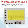 ال ای دی 100 وات 220 ولت COB سفید مهتابی آنتی شوک دار برند MS