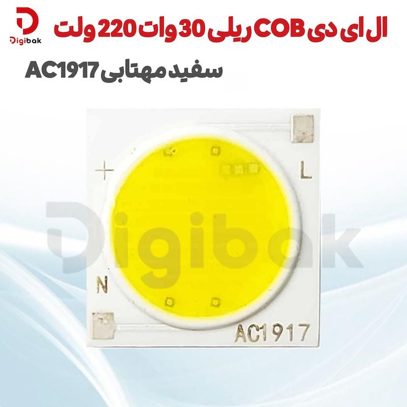 ال ای دی COB ریلی 30 وات 220 ولت سفید مهتابی AC1917