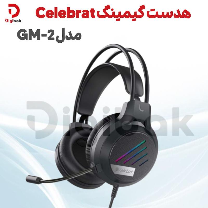 هدست گیمینگ مدل GM‑2 برند Celebrat