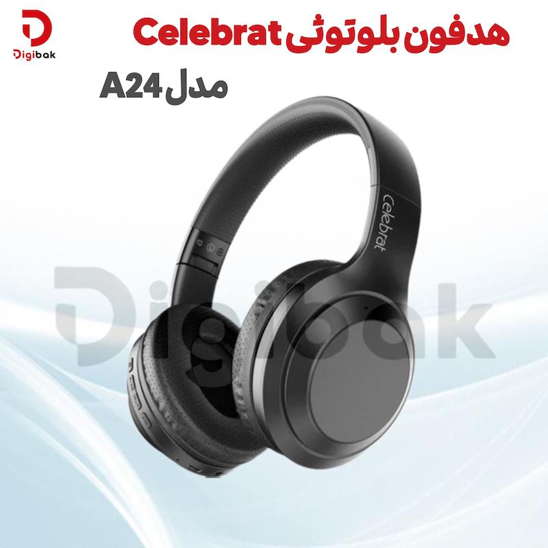 هدفون بلوتوثی مدل A24 برند Celebrat
