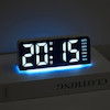 ساعت رومیزی دیجیتال مدل GH-8033 با نور Mood، دو آلارم، نمایش دما و تاریخ