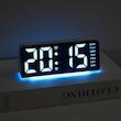 ساعت رومیزی دیجیتال مدل GH-8033 با نور Mood، دو آلارم، نمایش دما و تاریخ