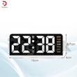 ساعت رومیزی دیجیتال مدل GH-8033 با نور Mood، دو آلارم، نمایش دما و تاریخ
