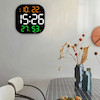 ساعت دیواری دیجیتال مربع مدل 6632 با صفحه نمایش بزرگ
