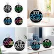 ساعت دیجیتال LED مدل GH8029 با آلارم دوگانه و نمایش تاریخ