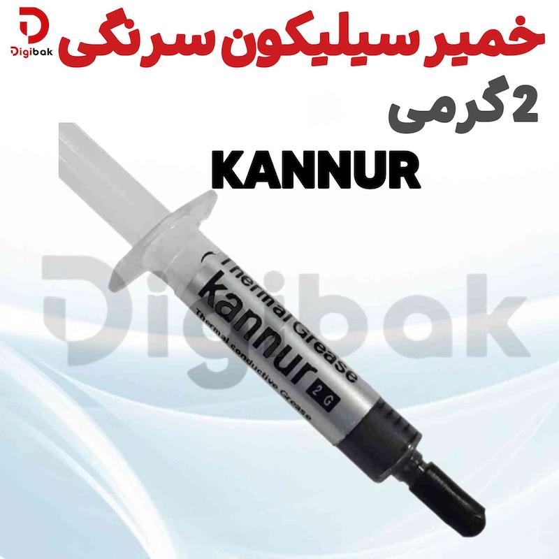 خمیر سیلیکون سرنگی 2 گرمی Kannur