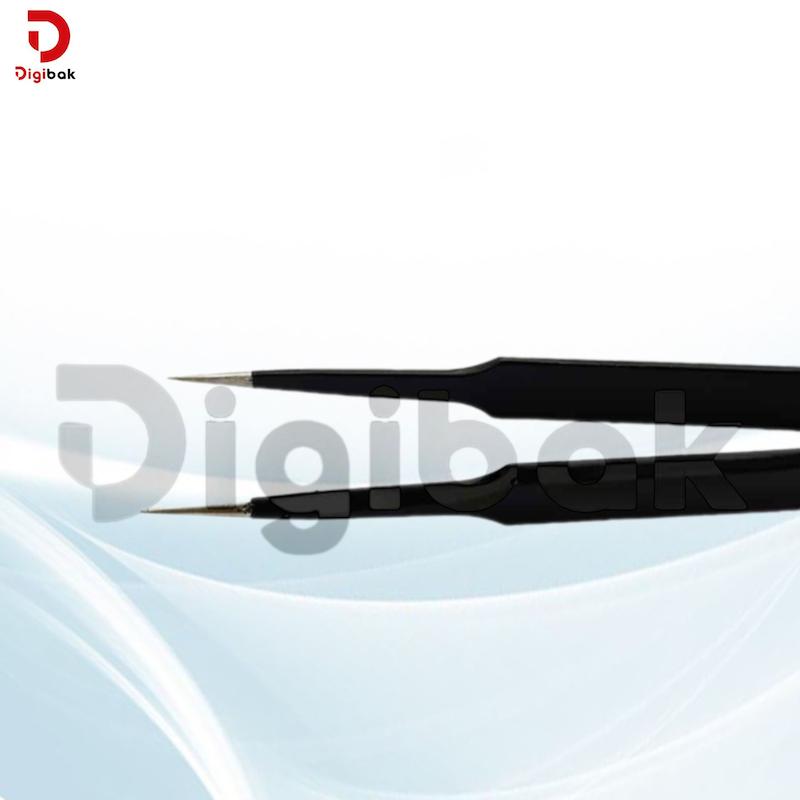 پنس نوک تیز آنتی استاتیک برند DTEC مدل ESD-14