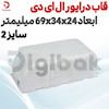 قاب درایور ال ای دی سایز 2 ابعاد 69x34x24 میلیمتر