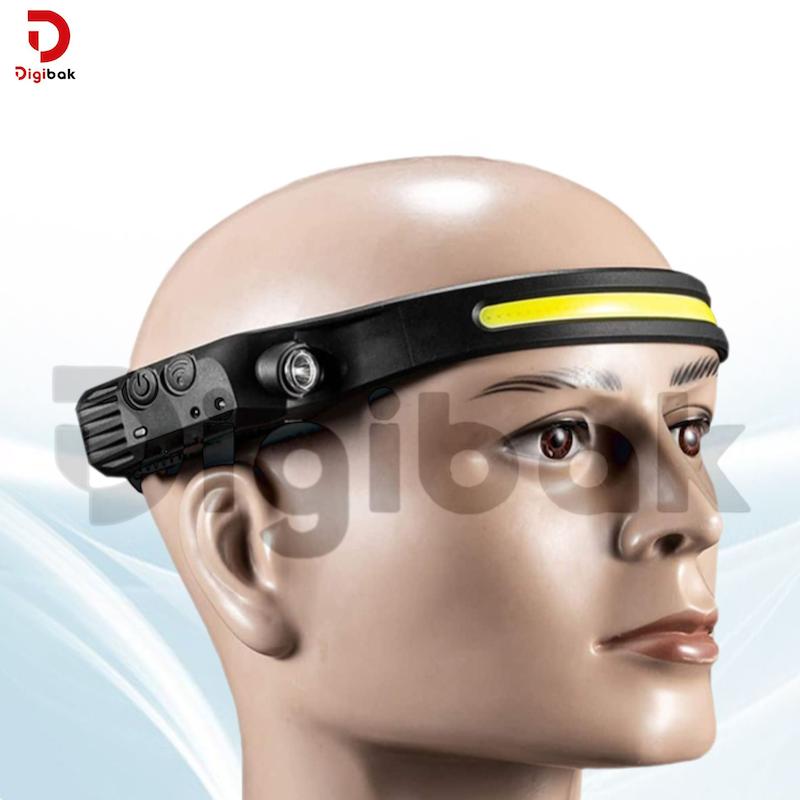 چراغ پیشانی ژله ای سنسور دار سفید و قرمز مدل W689-1