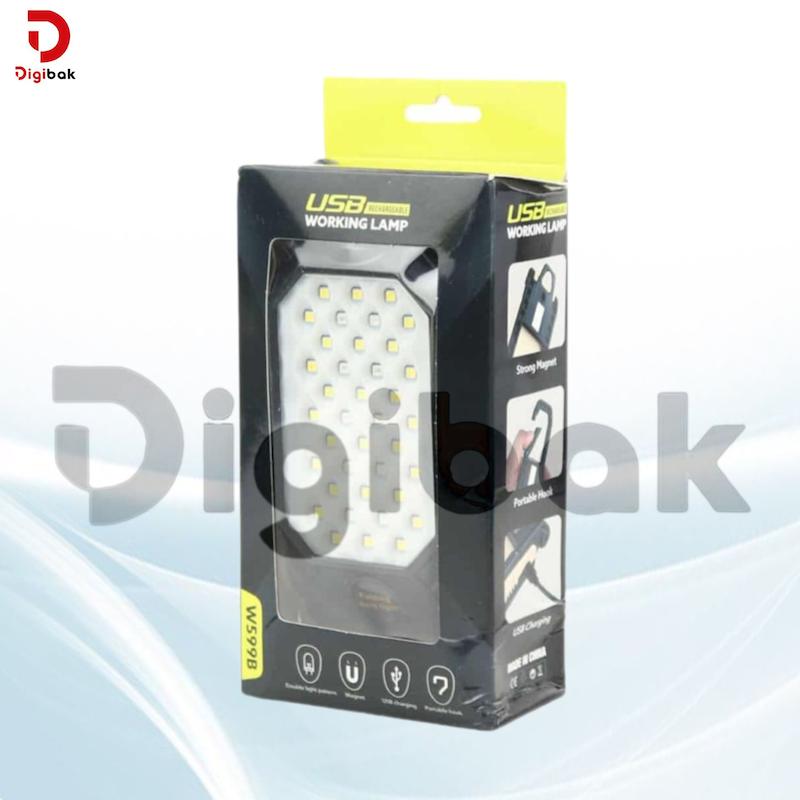 چراغ کمپینگ شارژی مدل W599B