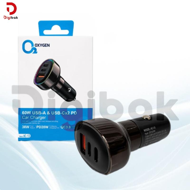 شارژر فندکی مارک اکسیژن مدل AC-13