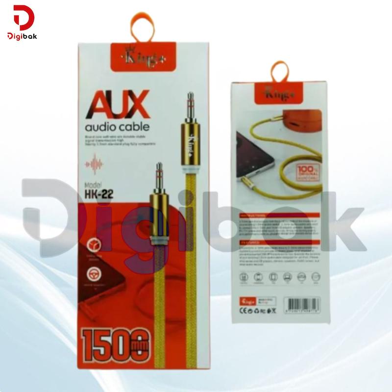 کابل AUX مارک king مدل HK_22 