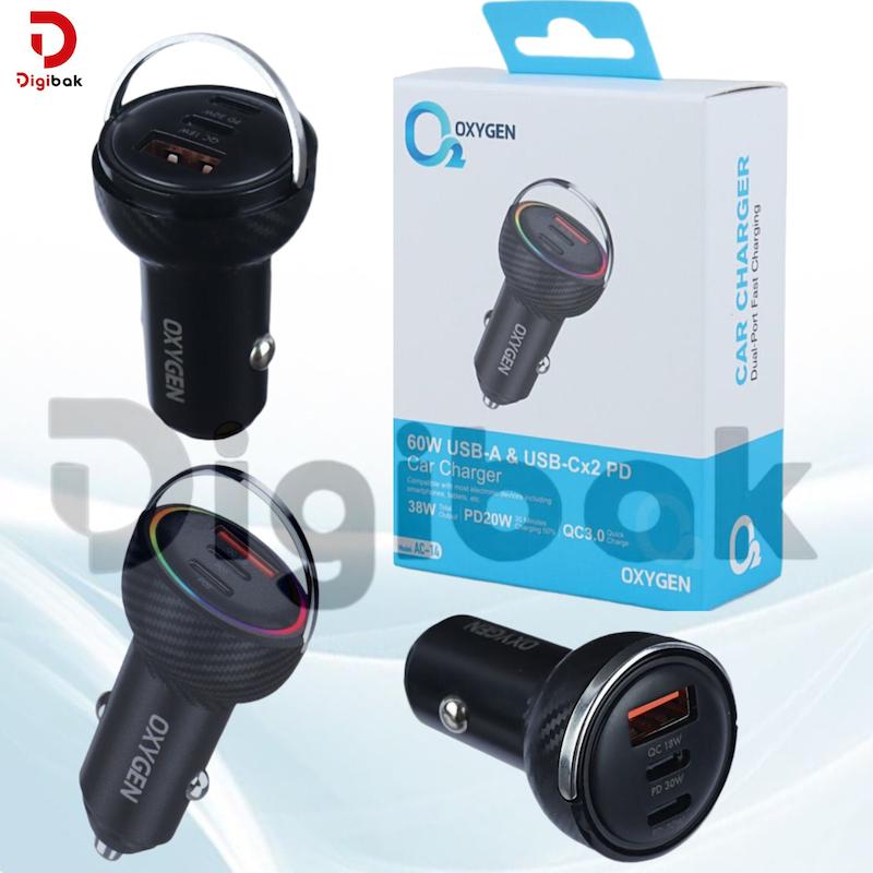 شارژر فندکی مارک اکسیژن مدل AC_14