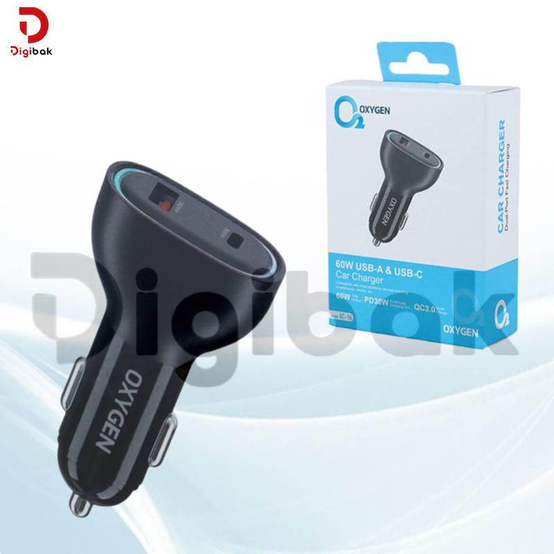 شارژر فندکی مارک اکسیژن مدل AC_16