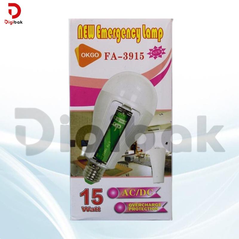 لامپ اضطراری شارژی سرپیچی 15 وات مدل FA-E3915