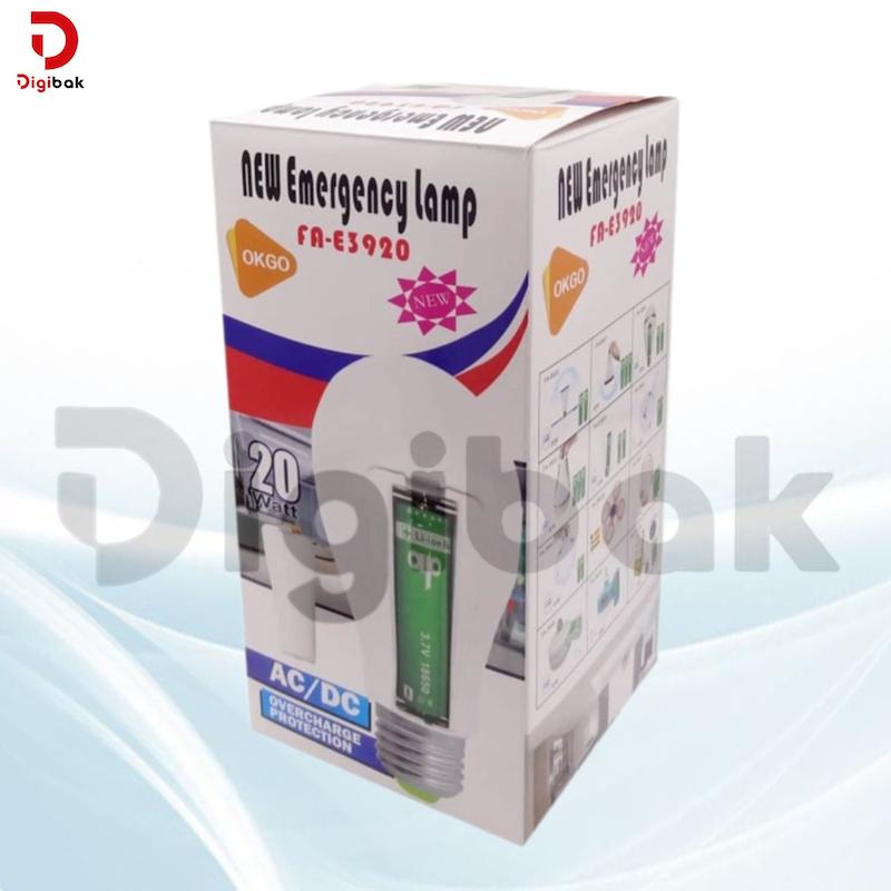 لامپ اضطراری شارژی سرپیچی 20 وات مدل FA-E3920