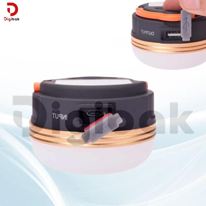 چراغ قوه آویز چادر مدل RC1800mAH