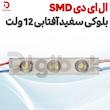  ال ای دی SMD بلوکی سفید آفتابی 12 ولت 