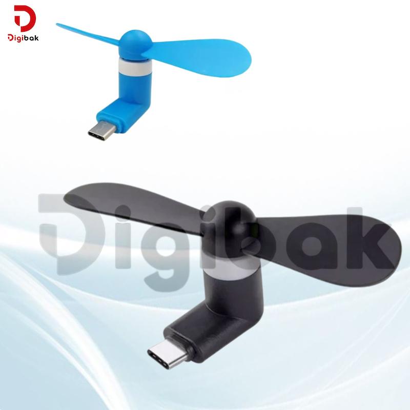 پنکه موبایلی مینی USB Type-C
