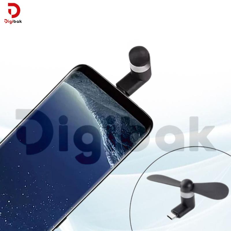پنکه موبایلی مینی USB Type-C