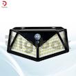 چراغ دیوارکوب خورشیدی سه حالته سنسوردار مدل HG-100 LED