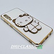 مشخصات و خرید قاب گوشی Galaxy A30S - Galaxy A50 - Galaxy A50S سامسونگ اورجبنال طرح ژله ای کیتی KITTY مای کیس گلد لاین آینه ای دور طلایی محافظ لنز دار در رنگ بندی متنوع از فروشگاه دیجی کلاسیک
