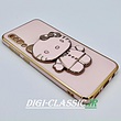 مشخصات و خرید قاب گوشی Galaxy A30S - Galaxy A50 - Galaxy A50S سامسونگ اورجبنال طرح ژله ای کیتی KITTY مای کیس گلد لاین آینه ای دور طلایی محافظ لنز دار در رنگ بندی متنوع از فروشگاه دیجی کلاسیک