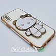 مشخصات و خرید قاب گوشی Iphone X - iPhone XS آیفون اورجبنال طرح ژله ای کیتی KITTY مای کیس گلد لاین آینه ای دور طلایی محافظ لنز دار در رنگ بندی متنوع از فروشگاه دیجی کلاسیک