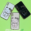 مشخصات و خرید قاب گوشی Iphone X - iPhone XS آیفون اورجبنال طرح ژله ای کیتی KITTY مای کیس گلد لاین آینه ای دور طلایی محافظ لنز دار در رنگ بندی متنوع از فروشگاه دیجی کلاسیک