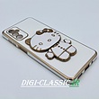 مشخصات و خرید قاب گوشی Galaxy M52 5G سامسونگ اورجبنال طرح ژله ای کیتی KITTY مای کیس گلد لاین آینه ای دور طلایی محافظ لنز دار در رنگ بندی متنوع از فروشگاه دیجی کلاسیک