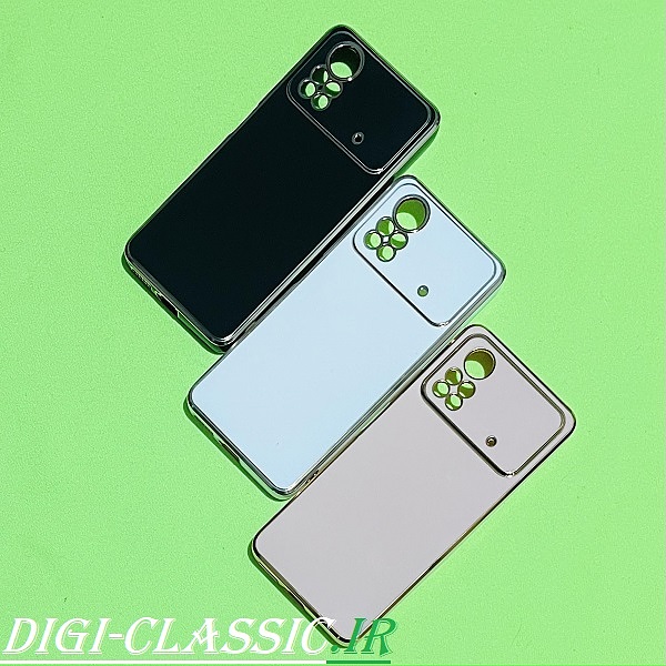 مشخصات و خرید قاب گوشی Poco X4 Pro 5G شیائومی اورجینال طرح ژله ای مای کیس گلد لاین دور طلایی محافظ لنز دار در رنگ بندی متنوع از فروشگاه دیجی کلاسیک