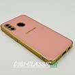 مشخصات و خرید قاب گوشی Galaxy A20 - Galaxy A30 سامسونگ ضد خش پشت گلس شیشه ای مای کیس گلد لاین دور طلایی محافظ لنز دار در رنگبندی متنوع از فروشگاه دیجی کلاسیک