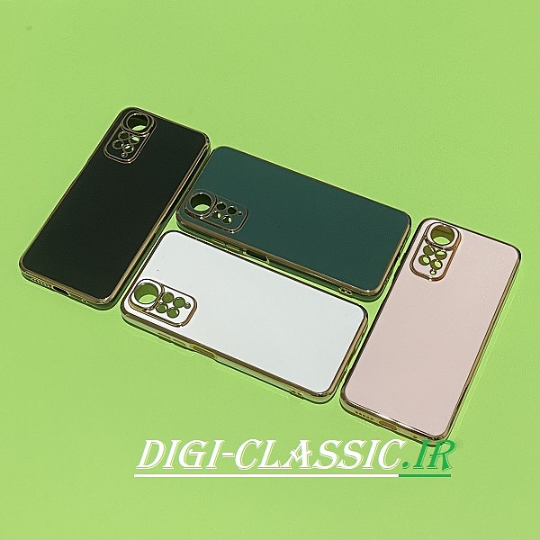 مشخصات و خرید قاب گوشی Redmi Note 11 4G - Redmi Note 11S شیائومی اورجینال طرح ژله ای مای کیس گلد لاین دور طلایی محافظ لنز دار در رنگ بندی متنوع از فروشگاه دیجی کلاسیک