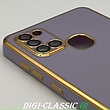 مشخصات و خرید قاب گوشی Galaxy A21S سامسونگ طرح ژله ای مای کیس گلد لاین دور طلایی محافظ لنز شیشه ای در رنگ بندی متنوع از فروشگاه دیجی کلاسیک