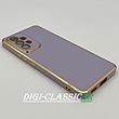 مشخصات و خرید قاب گوشی Galaxy A53 5G سامسونگ طرح ژله ای مای کیس گلد لاین دور طلایی محافظ لنز شیشه ای در رنگ بندی متنوع از فروشگاه دیجی کلاسیک