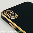مشخصات و خرید قاب گوشی iPhone X - iPhone XS آیفون طرح ژله ای مای کیس گلد لاین دور طلایی محافظ لنز شیشه ای در رنگ بندی متنوع از فروشگاه دیجی کلاسیک